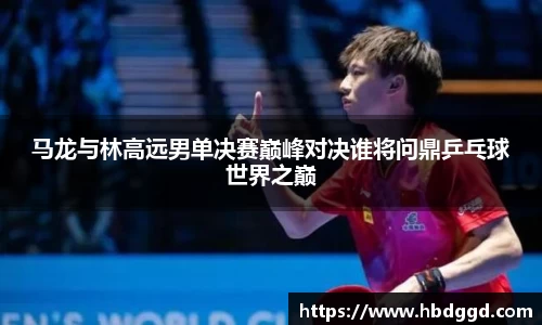 马龙与林高远男单决赛巅峰对决谁将问鼎乒乓球世界之巅